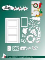 By Lene - Cutting & Embossing Die - Christmas Door  BLD1390