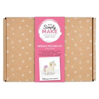 Simply Make -  Nålfiltad Kit - Unicorn