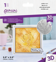 Gemini - 3D Embossing Folder - Lovely Lily
