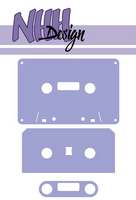 NHH Design - Dies - Casette Tape   NHHD1041