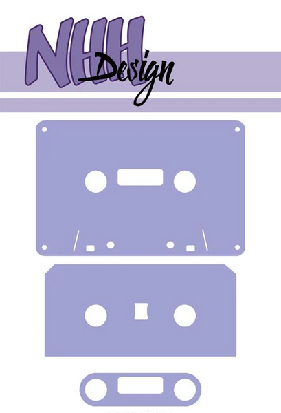 NHH Design - Dies - Casette Tape   NHHD1041