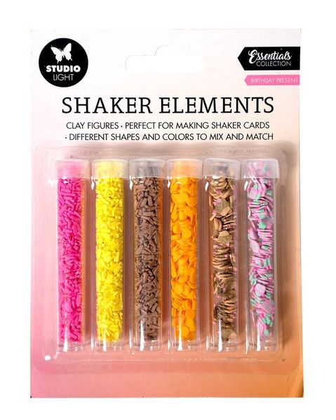 Studio Light.- Shaker Elements Birthday Present - 6 PC  SL-ES-SHAKE03