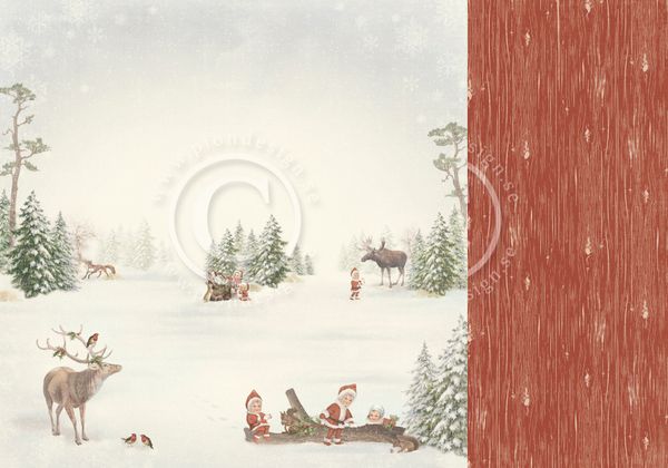 Pion Design - A Woodland Christmas Tale - In the Woodlands