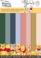 Disney - A4 Coloured Card Collection DYP0077 - Winnie the Pooh