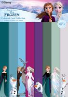 Disney - A4 Coloured Card Collection DYP0037 - Frozen