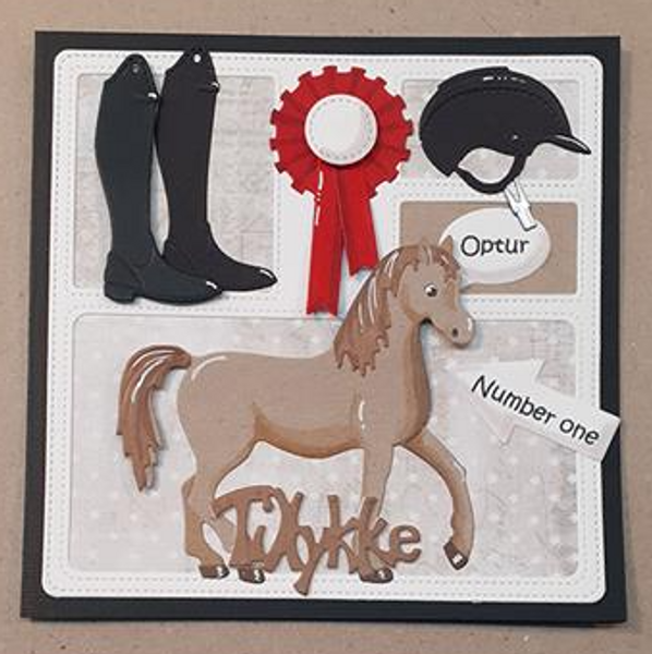 By Lene - Cutting & Embossing Die - Square Frame  BLD1535