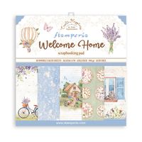 Stamperia - Paper Pad 12x12 - Create Happiness - Welcome Home
