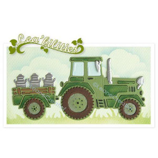 Leane - Die cut/embossing - Tractor 45.8368