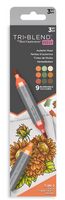 Spectrum Noir - TriBlend Brush Marker - 3pc Autumn Hues