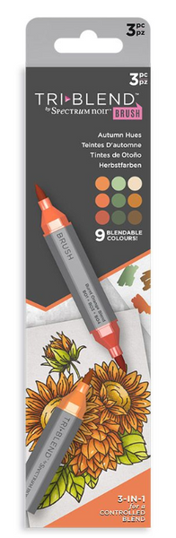 Spectrum Noir - TriBlend Brush Marker - 3pc Autumn Hues