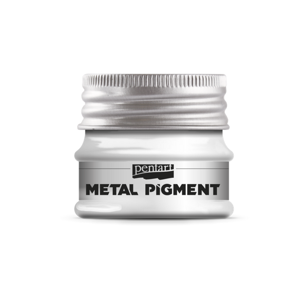 Pentart - Metal pigment 20 g - Sparkling silver