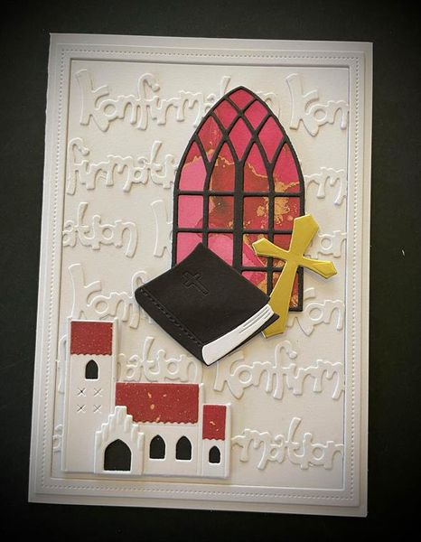 By Lene - Cutting & Embossing Die - Church Window BLD1541