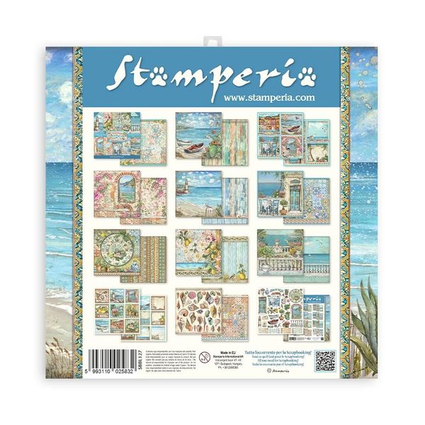 Stamperia - Paper Pad 12x12 - Blue dream
