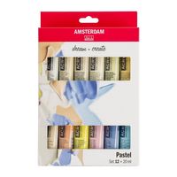 Amsterdam - standard series set - Pastel set 12x20 ml