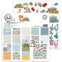 AB studio - Simple story Happy Birthday - scrapbooking paper 12x12
