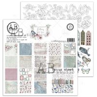 AB studio - Nothing but you - scrapbooking paper 12x12 8pc