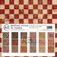 AB studio - circus bundle XL - scrapbooking paper 12x12 18pc
