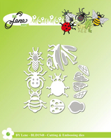 By Lene - Cutting & Embossing Die - Small Insects BLD1548