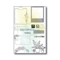 Masterpiece - Clear Stempelset 4x6 - Floral Labels - MP202092