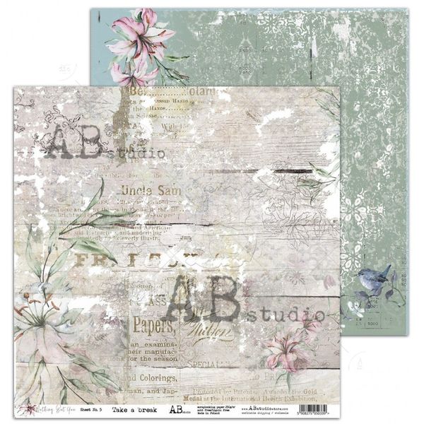 AB studio - In love with you - sheet 6   12x12