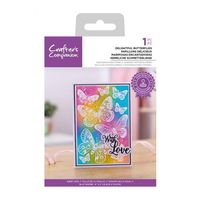 Crafters Companion - Clear Stamps -Delightful Butterfliess DEBU