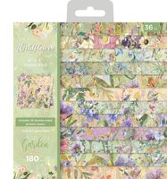 Crafters companion - Double-Sided Paper Pad 6x6 - Wildflower