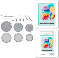 Spellbinders - Color Block Balloons  S4-1201