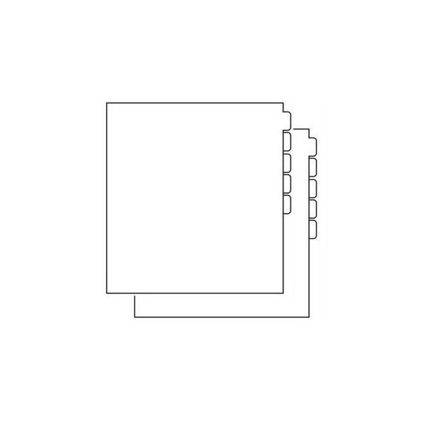 Totally Tiffany - Paper Storage Box Dividers - 10 Pack 12x12 A06