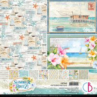 Ciao Bella - Summer Breeze - Pattern paper pad 12x12