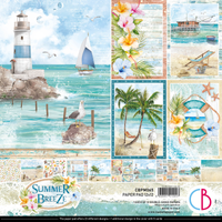 Ciao Bella - Summer Breeze - paper pad 12x12