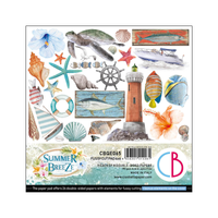 Ciao Bella - Summer Breeze - Fussy cut pad 6x6