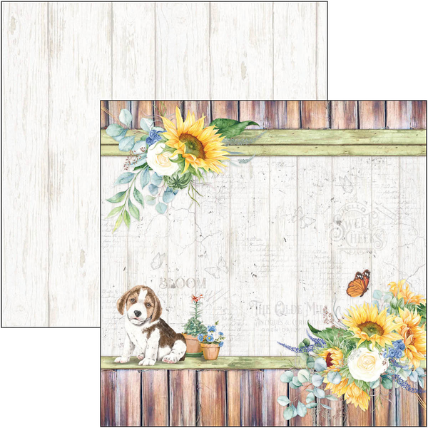 Ciao Bella - Farmhouse Garden - paper pad 8x8