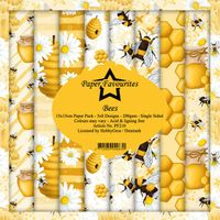 Paper Favourites - 6x6  Paper Pack - Bee PF210