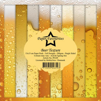 Paper Favourites - 6x6  Paper Pack - Beer Texture  PF249