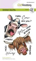 CraftEmotions - clearstamps A6 - Funny animals 2 1565