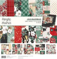 Simple Stories - Vintage 'Tis The Season - Collection Kit 12X12