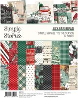 Simple Stories - Vintage 'Tis The Season - 6x8 Inch Pad