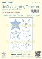 Leane LeCrea - Stencil Star variations 95.8634  