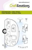 CraftEmotions - clearstamps 6x7cm - Caravan