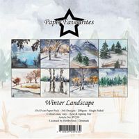 Paper Favourites - 6x6  Paper Pack - Winter Landscape PF259