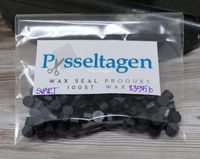 Pysseltagen - Wax Seal vax 100st Svart