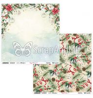 ScrapAndMe - 30x30 papper - Happy Holidays 07/08