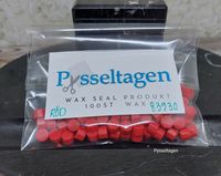 Pysseltagen - Wax Seal vax 100st Röd