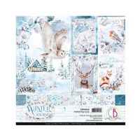 Ciao Bella - Winter journey - paper pad  12x12