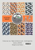 By Lene - Paper pad A5 - Halloween BLP245