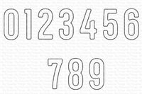 My Favorite Things - Die-namics -  Letterboard Numbers MFT-2624
