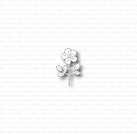 Gummiapan - Dies - Enkel blomma  D231017