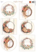 Marianne D - Decoupage Matties Mooiste - Autumn Wreaths MB0211