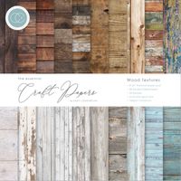 Craft Consortium - Paper Pad 8x8 - Wood Textures
