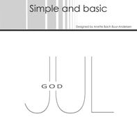 Simple and Basic - clearstamp God jul  SBC163
